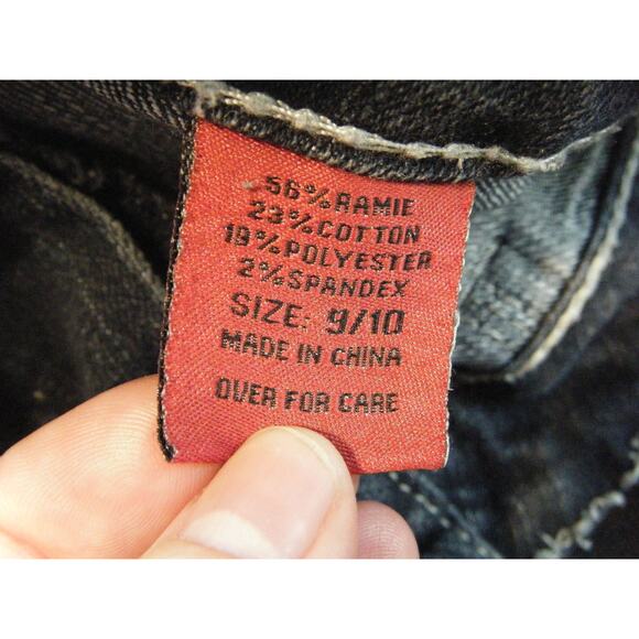 Royal Roots Perfect Jeans Size 9/10 Women's Dark Wash Capri Jeans - Picture 4 of 6